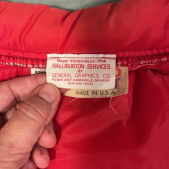 Vintage Halliburton Puffer Vest XL - Picture 4 of 8
